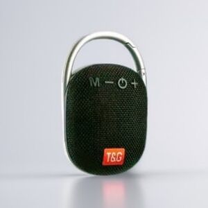 T&G TG-321 Portable Wireless Speaker - Black and Silver